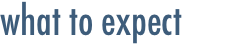 What to Expect